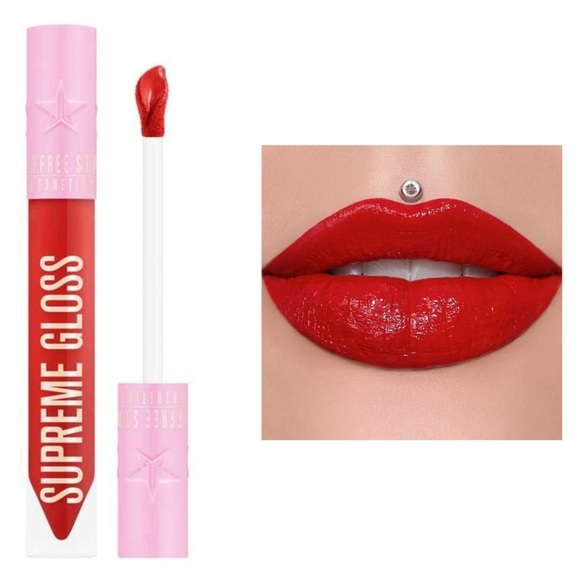 Jeffree Star Cosmetics Supreme Gloss NIB - RED AFFAIR (pics of color) - Picture 1 of 3